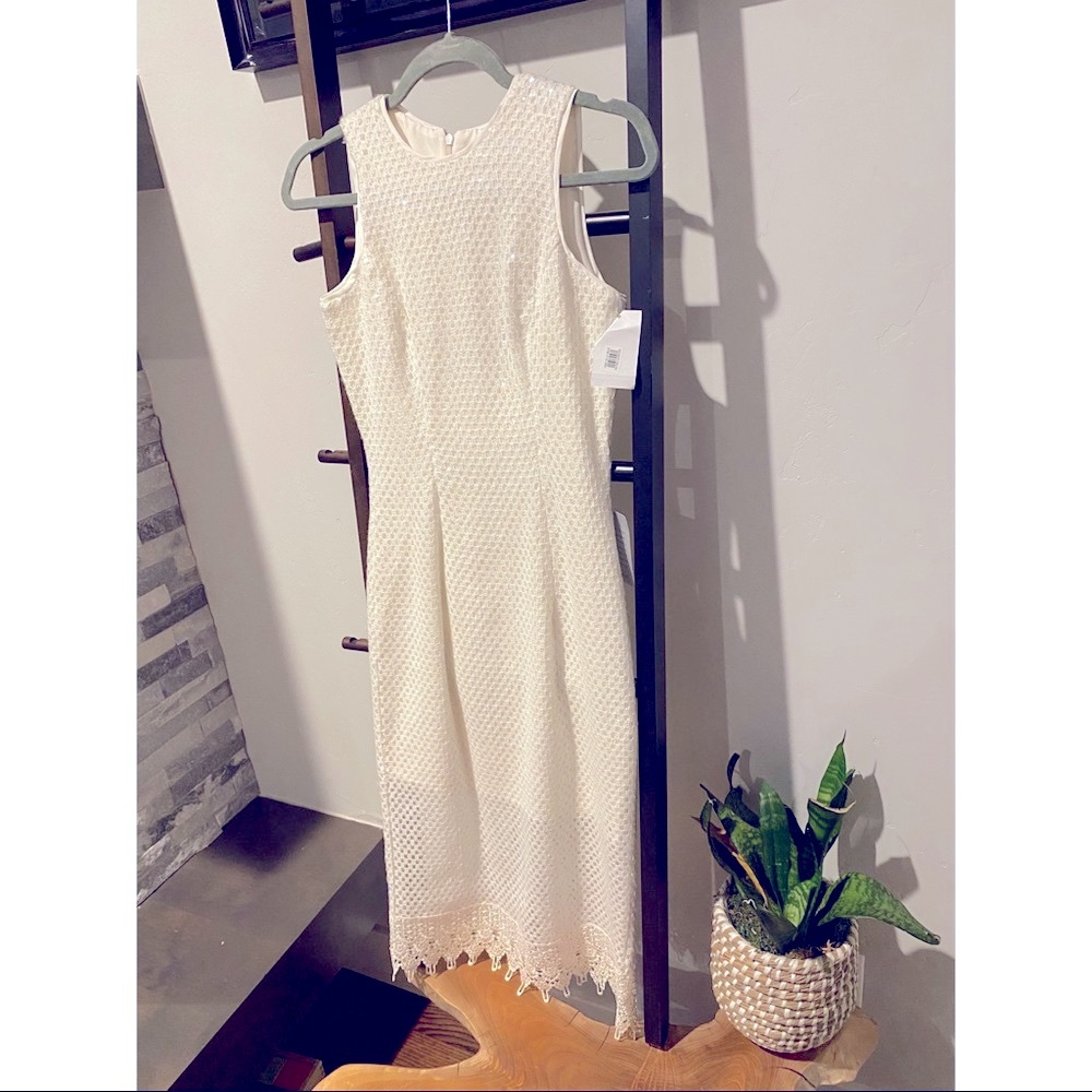 Dress The Population sequined midi dress, small